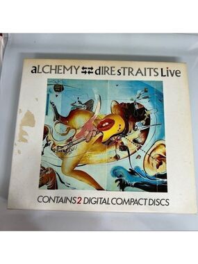 Euc- Alchemy - DIRE STRAITS Live 2-CD Vertigo Red Swirl W.Germany box set